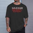 Expert En Sécurité Hacker Conception De Geek Informatique T-Shirt Cadeaux pour lui