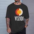 Ezidi Flag Yezidi T-Shirt Geschenke für Ihn