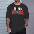 Family Spider Mom Spider Dad Matching Birthday Theme T-Shirt Gifts for Him