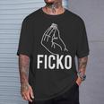 Ficko Hand Sign Italian Gesture T-Shirt Geschenke für Ihn