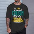 Fier Cousin D'un Adolescent Officiel Famille D'anniversaire T-Shirt Cadeaux pour lui