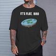 Flat Earth Die Erde Ist Flach Erde Disk T-Shirt Geschenke für Ihn