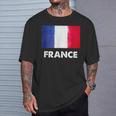 Francia Bandiera Francese Maglietta Regalos para él