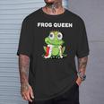 Frog Queen Girls' Frog Women's Frog T-Shirt Geschenke für Ihn