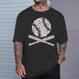 Baseball Polka Dot Baseball Player Dot Day T-Shirt Gifts for Him