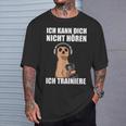 Bodybuilding Ich Kann Dich Nicht Hören Ich T-Shirt Geschenke für Ihn