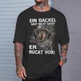 Dachshund Ein Dackel Geht Nicht Gassi Er Rücktor Ein Dachshund T-Shirt Geschenke für Ihn