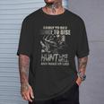 Funny Deer Hunting For Deer Hunters And Hunting Lovers T-Shirt Gifts for Him