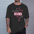 Dog Die Mit Dem Hund Geht T-Shirt Geschenke für Ihn