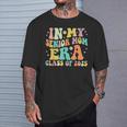 Groovy In My Senior Mom Era Class Of 2025 Senior Mom 2025 T-Shirt Gifts for Him