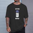 Gym Bro Tren Testosterona Natural Bro Gym Rata Camiseta unisex Regalos para él