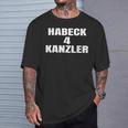 Habeck 4 Kanzler T-Shirt Geschenke für Ihn