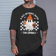 Halloween Math Teacher A Day Without Math Too Spooky T-Shirt Gifts for Him