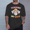 Halloween Teacher Teaching My Boos Costume Teacher Women T-Shirt Gifts for Him
