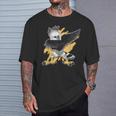 Harpy Eagle Dab Raptor Bird Lover Dabbing Harpy Eagle T-Shirt Gifts for Him