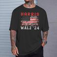 Harris Walz 2024 For President Kamala Harrisp Tim Waltz T-Shirt Geschenke für Ihn