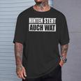 Hinterten Steht Auch Wat Berlinerian Dialekt Schnauze T-Shirt Geschenke für Ihn