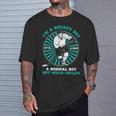 Hockey Sobre Hielo Soy Un Niño De Hockey Como Un Niño Normal Pero Mucho Más Fresco Camiseta unisex Regalos para él