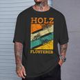 Holzflüsterer Retro Lumberjack intage Slogan T-Shirt Geschenke für Ihn