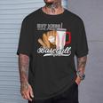 Hot Mess Always Stressed Baseball Mama Tumbler Baseball T-Shirt Gifts for Him