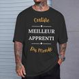 Humour Apprenti Homme Certifié Meilleur Apprenti T-Shirt Cadeaux pour lui