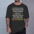 Ich Bin Ein Winner Diet Lose Weight Nutrition T-Shirt Geschenke für Ihn