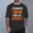 Ich Habe 100 Tage In Der Schule Eingetaucht Basketball 100 Tag Lehrer T-Shirt Geschenke für Ihn