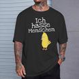 Ich Hasse Menschen Für Muffel T-Shirt Geschenke für Ihn