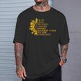 I'm The Liberal Pro Choice Outspoken Obstinate Sunflower T-Shirt Gifts for Him