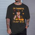 I'm Thankful Trump Won Thanksgiving Turkey Fall Women T-Shirt Gifts for Him I'm Thankful Trump Won Thanksgiving Turkey Fall Women T-Shirt Gifts for Him