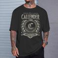 It's A Callender Thing You Wouldn't Understand T-Shirt Gifts for Him