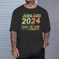 Jubilado He Trabajado Toda Miida Por Esta Cami Camiseta unisex Regalos para él
