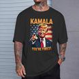 Kamala Du Bist Gefeuert Lustiger Präsident Trump Lacht Über Kamala T-Shirt Geschenke für Ihn