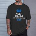Keep Calm Annuncio Gravidanza Zio Presto Diventa Futuro Zia Maglietta Regalos para él