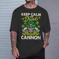 Keep Calm And Drink Like A Keep Calm And Letcannon Handle It T-Shirt Gifts for Him