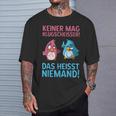 Keiner Mag Klugscheißer Bird Animal Cartoon Joke T-Shirt Geschenke für Ihn