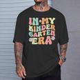 In My Kindergarten Era Groovy Kindergarten Back To School T-Shirt Gifts for Him