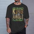 King Of The Jungle Tropical Animal Adventure Vacation T-Shirt Gifts for Him