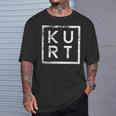 Kurt Minimalism T-Shirt Geschenke für Ihn