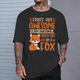 Leolpi Sono Un Amante Fantastico Graphic Fox Maglietta Regalos para él