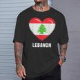 Libanon Flag Lebanese T-Shirt Geschenke für Ihn