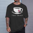 I Love English Tea Uk Flag Fun Novelty Souvenir Memorabilia T-Shirt Gifts for Him