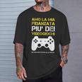Magliette Divertentiideogiochi Amo La Mia Fidanzata Regalo Maglietta Regalos para él