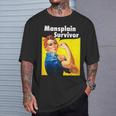 Mansplain Survivor Mansplaining Feminism Maglietta Regalos para él
