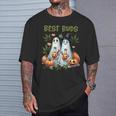 Marijuana Best Buds Ghost 420 Weed Cannabis Halloween T-Shirt Gifts for Him