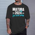 Matura 2024 Ich Habe Fertig Matura Bestanden T-Shirt Geschenke für Ihn