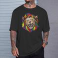 Mb35 Gay Pride Lion Lgbt Rainbow Pride Month Parade T-Shirt Gifts for Him