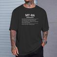 Medical-Technical Radiology Assistant Mtra S T-Shirt Geschenke für Ihn