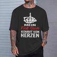 Mein Fick Dich Kommton Herzen Sayings Ironie S T-Shirt Geschenke für Ihn