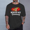 Meister Der Spannung Elektronik Electrician T-Shirt Geschenke für Ihn